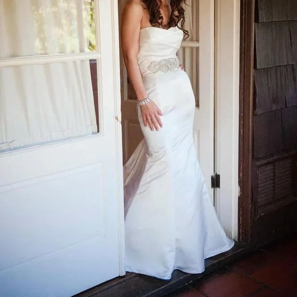 Watters Wtoo Maritza wedding gown. Bought new and altered at Janeen’s bridal. - Picture 3 of 13